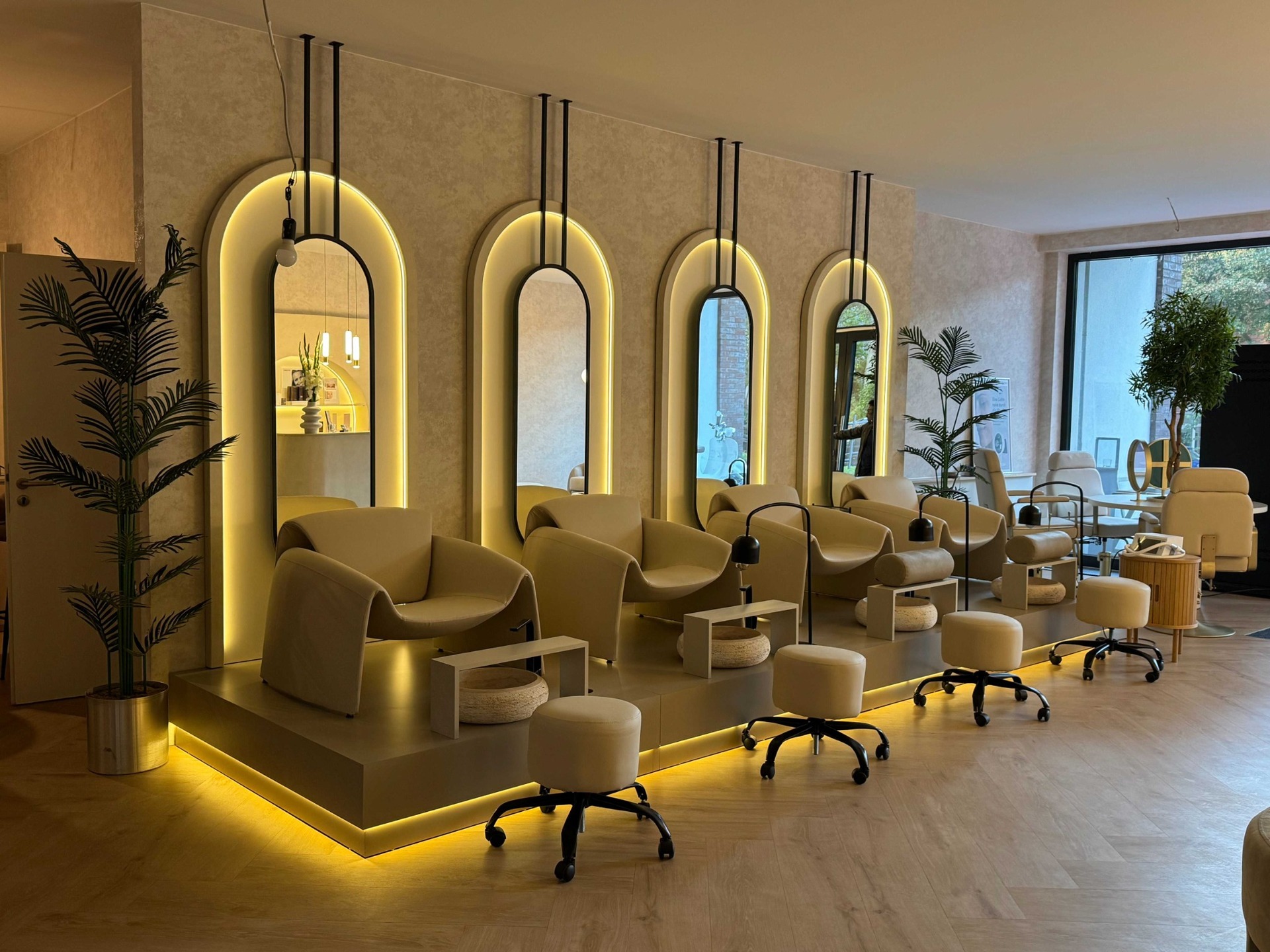 Behandlungsbereich im Beauty Room in Hamburg-Poppenbüttel