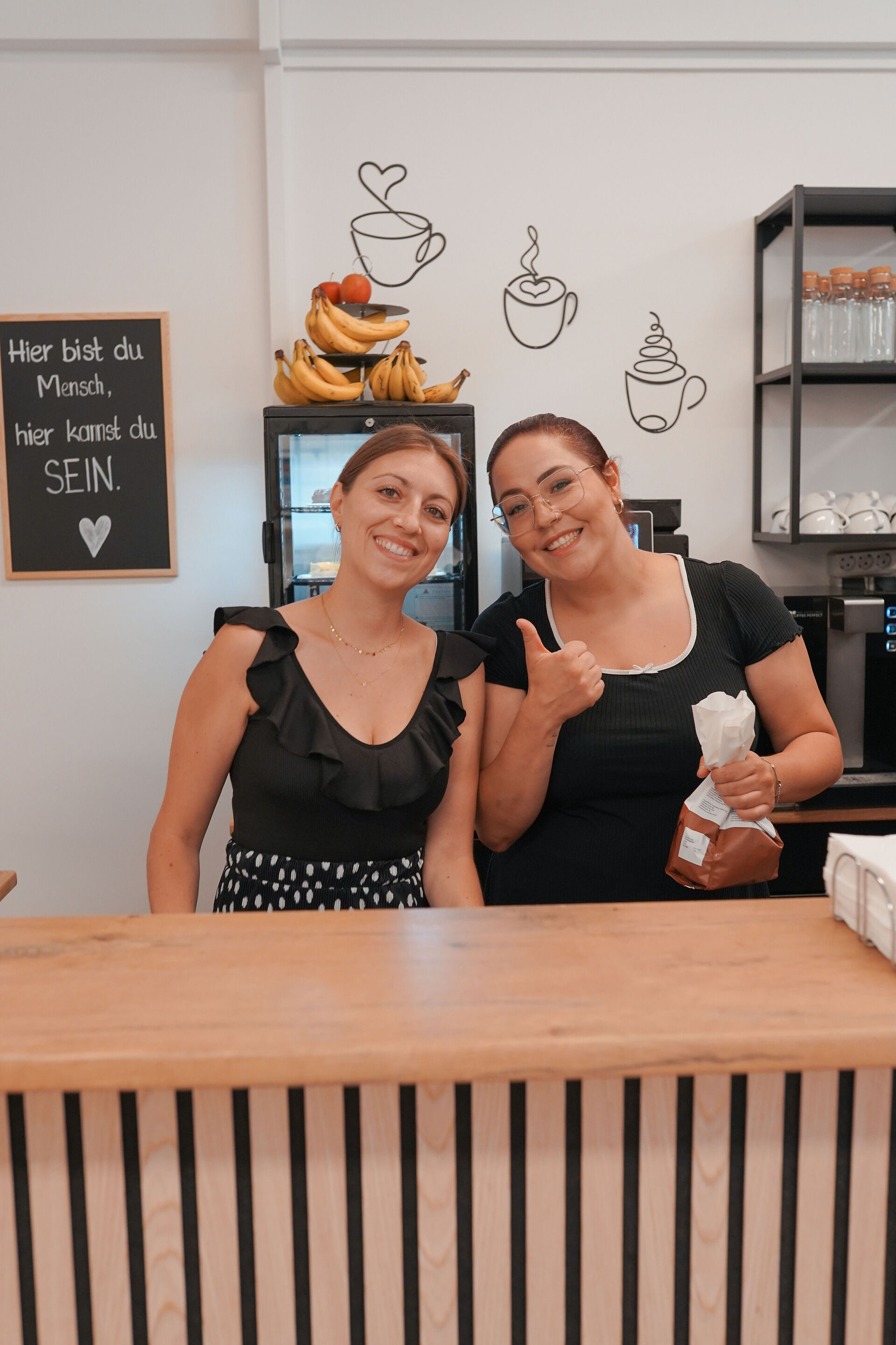 Wunderkind Team hinter Theke