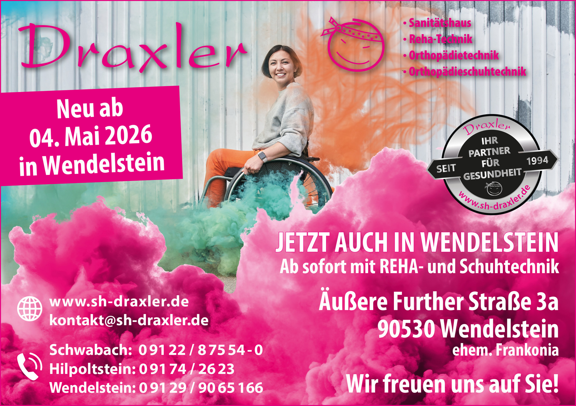 Draxler Neueröffnung Wendelstein am 04. Mai 2026