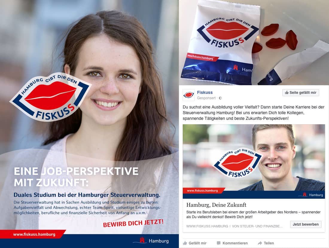 Employer Branding & Personalmarketing für die Hamburger Steuerverwaltung