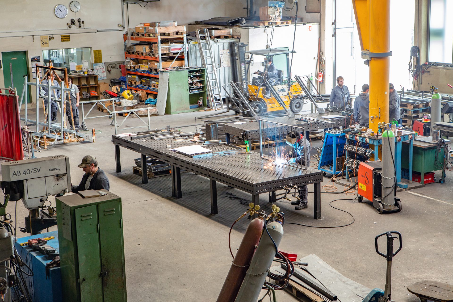 Produktionsstätte Bauschlosserei Ettenreich in Ehekirchen