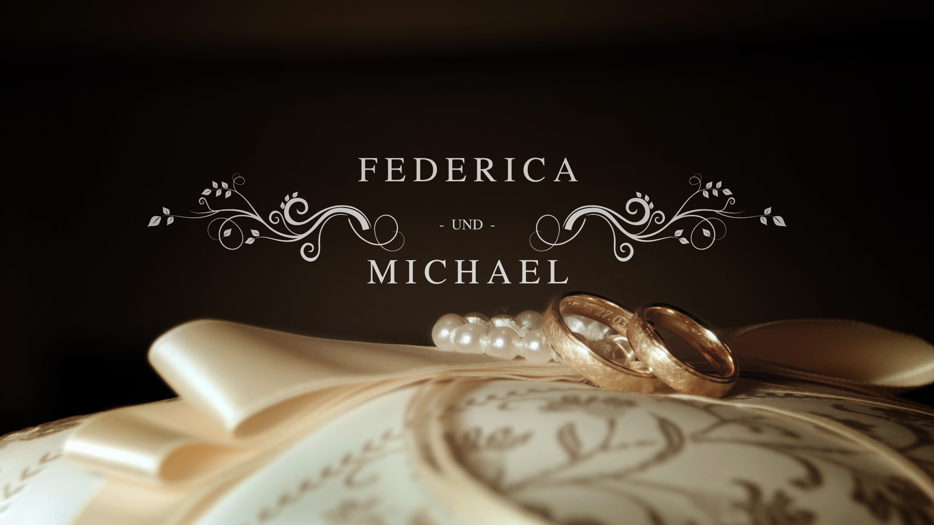 Eventfilm einer Hochzeit von Federica & Michael