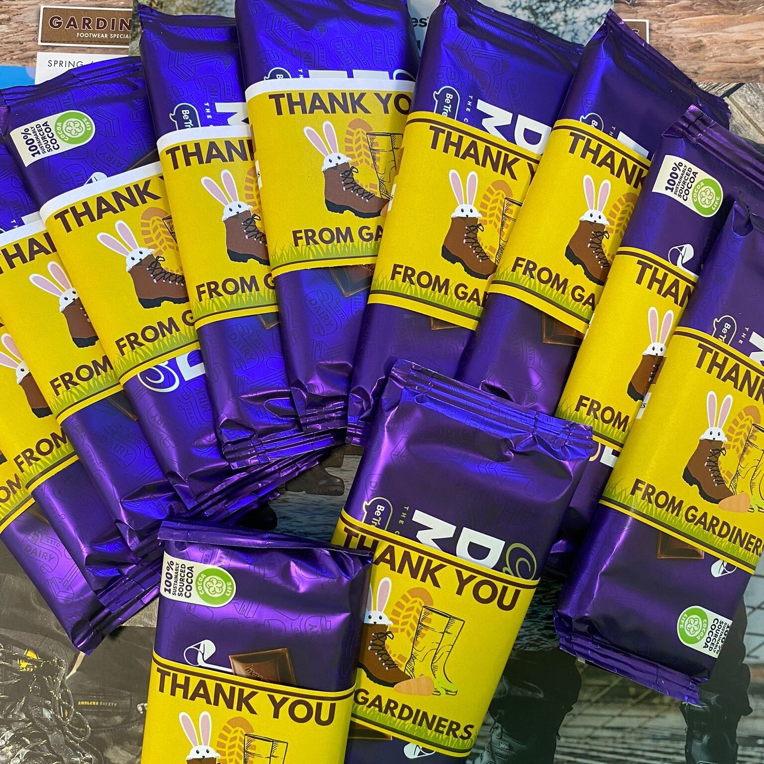 🍫Our People Team had a great time delivering a token of appreciation to all of our employees this month 🍫