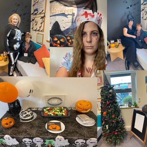 Halloween fundraising day held for The Stroke Association . Colleagues dressed up and baked spooky treats and we raised £132.50 throughout the day.