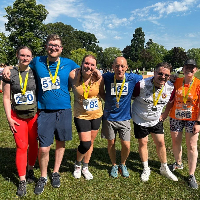🏃A massive well done to our team who entered the Gloucester 10k 🎖️

A first for Max & Nic at a 10k run 🙌