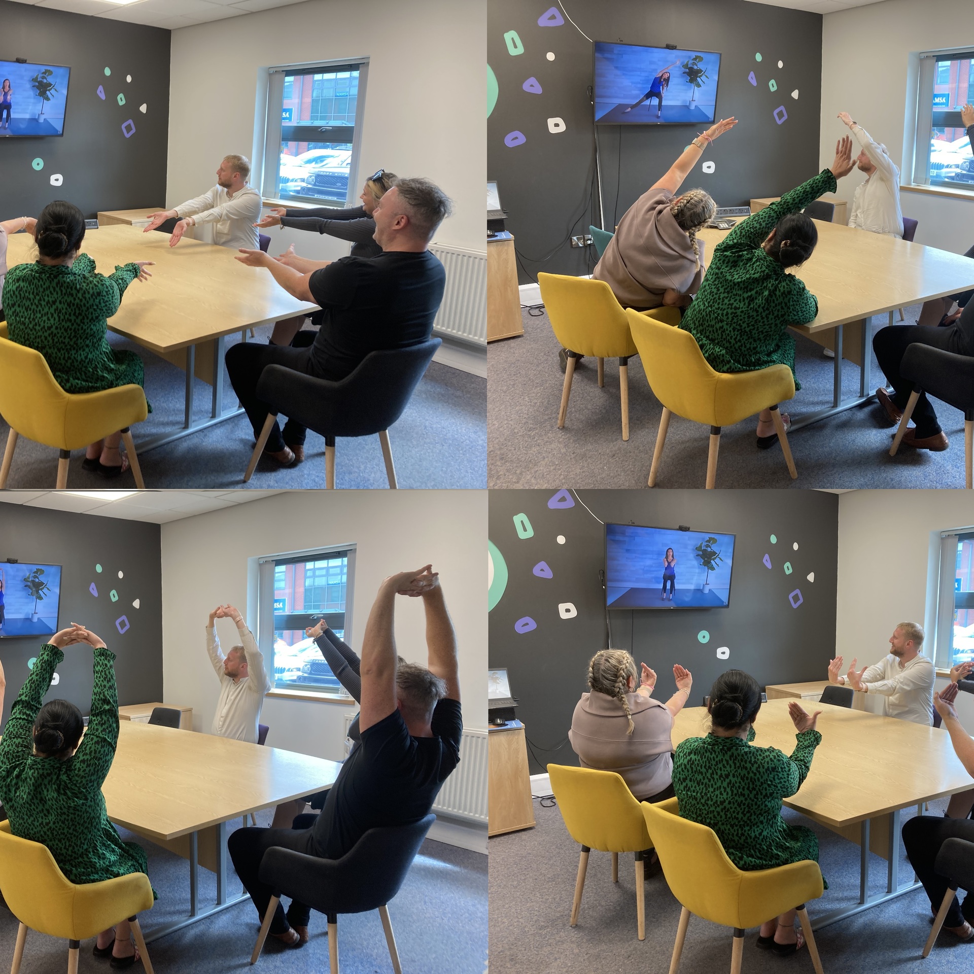 Here at TSN, wellbeing is at the top of our agenda. We encourage colleagues to take time out of their busy day to partake in a range of different activities including mindfulness and chair yoga to name a few