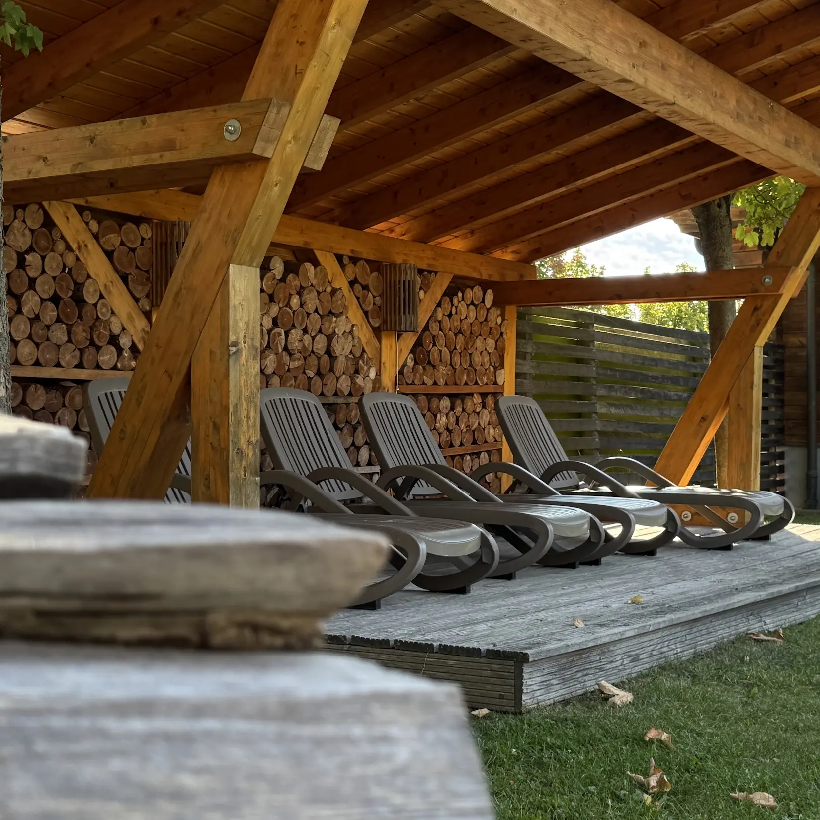 Ruhebereiche im außenbereich