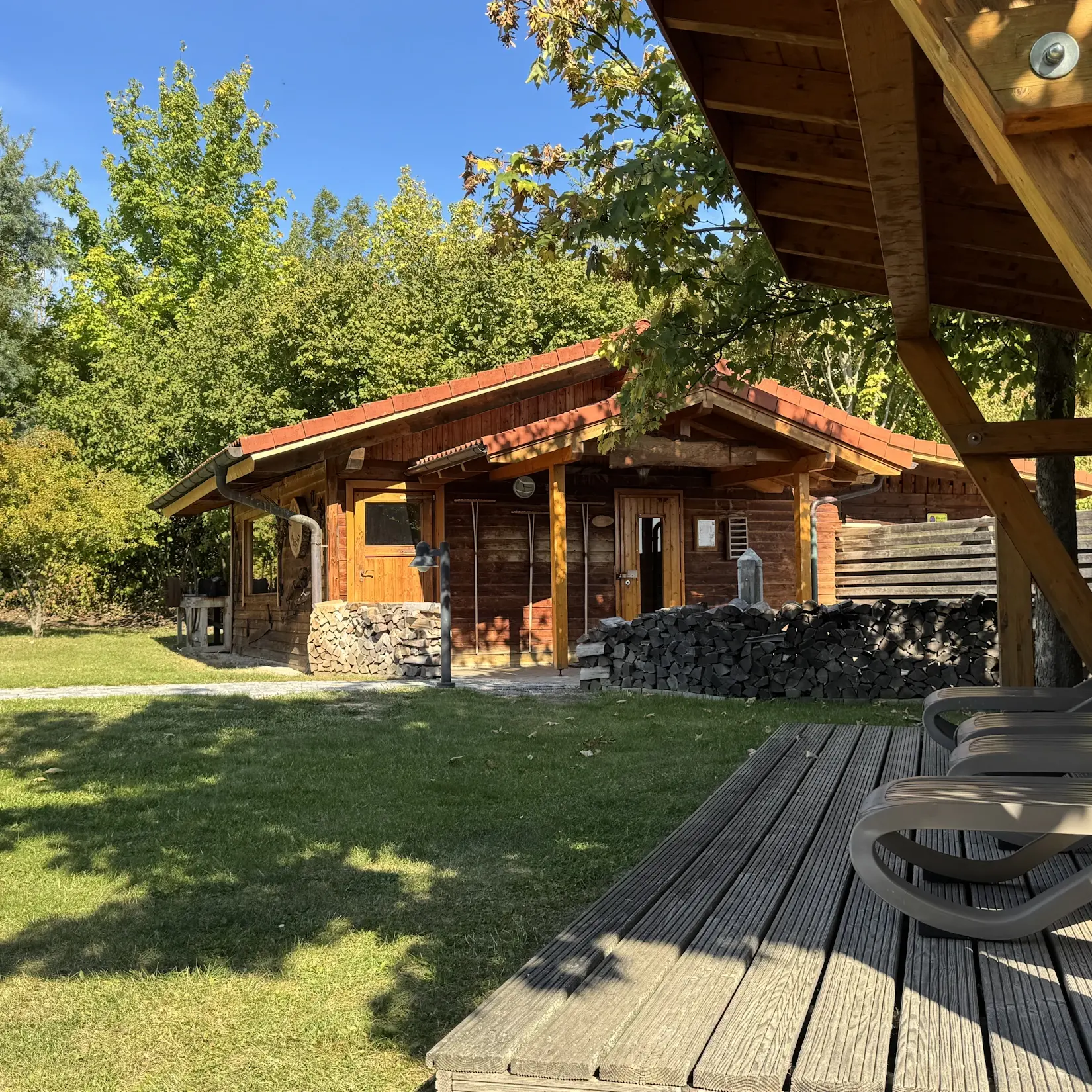Große Bauernsauna im Außebnereich
