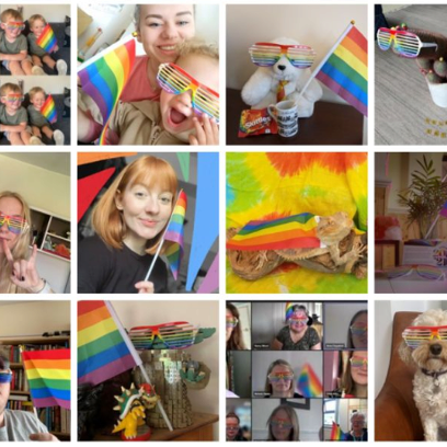 Lockdown wasn’t going to stop us celebrating Pride month! Colleagues were sent pride packs at home to embrace the occasion.