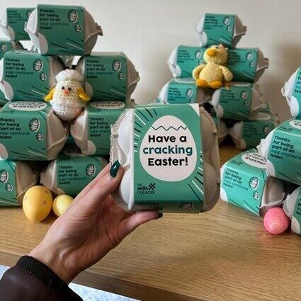 This year colleagues were treated to Easter goodies. 