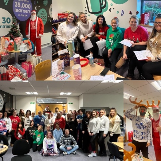 The team gathered just before Christmas to enjoy an afternoon filled with food, quizzes and secret Santa. 
A good time was had by all!