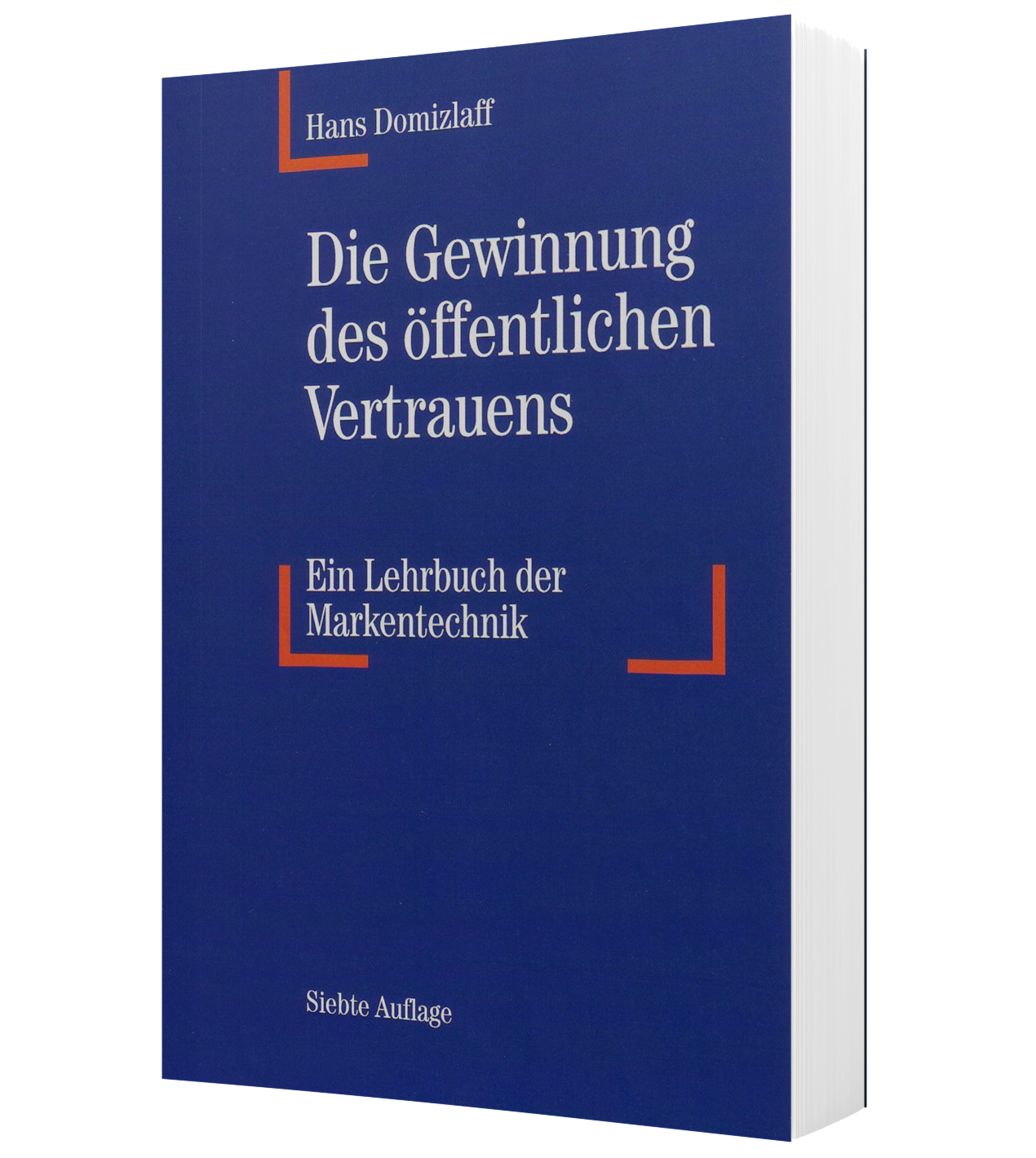 Die Gewinnung des öffentlichen Vertrauens