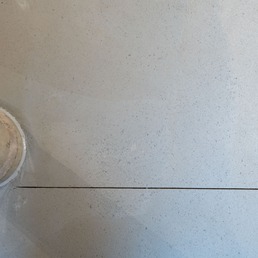 Sichtestrich im Café Human in Aschaffenburg