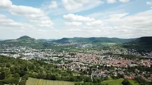 Reutlingen / Tübingen Dronenbild