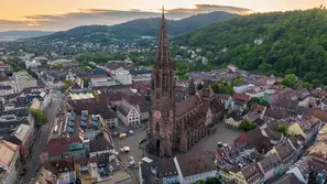 Freiburg im Breisgau Dronenbild
