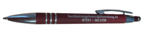 Kugelschreiber vom Buchhaltungsbüro Bianca Lang
