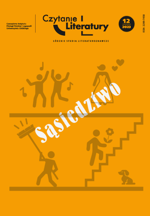 Cztanie i Literatury Sasiedztwo - Okladka