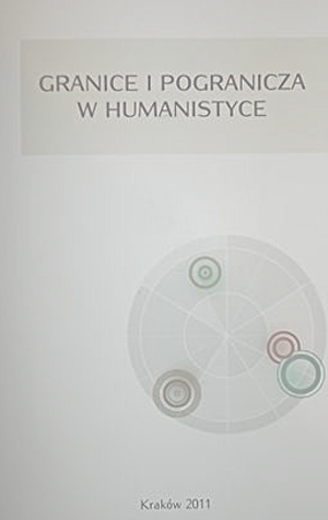 Granice i pogranicza w humanistyce - okladka