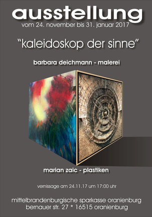 Ausstellung Kaleidoskop der Sinne von Barbara Deichmann und Marain Zaic