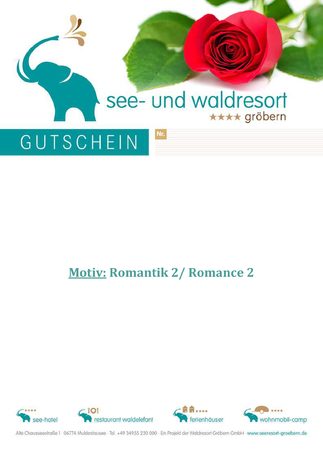 See- und Waldresort Gröbern: Gutschein