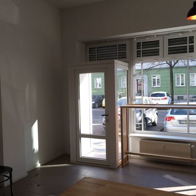 Umbau Schaufensteranlage