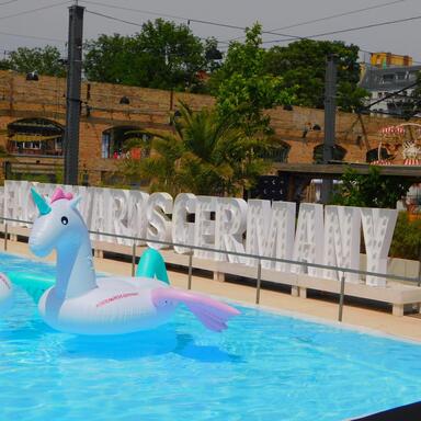 Eventdekoration Leuchtbuchstaben Germany Face Award