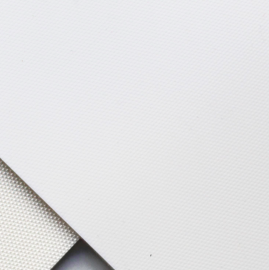 Transportband PVC weiiß  2,4 mm
Transportseite: glatt
Laufseite: impr. Gewebe
geeignet für Lebensmittel