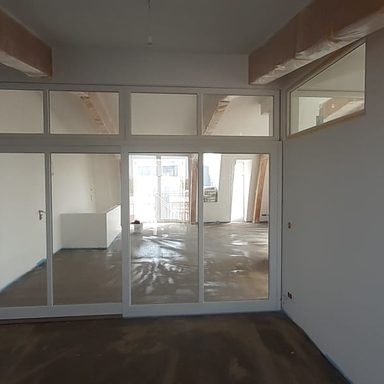 Holz- Hebe- Schiebe Tür für Innenbereich