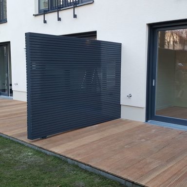 BV Oderberger Str. / Terrassenabtrennung