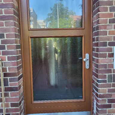 Holz- Haustür, Buckower Damm