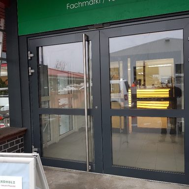 Alu- Eingangstüren Nordholz Filiale Mahlsdorf