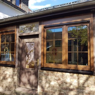 Fenster mit Aufsatzrolladen