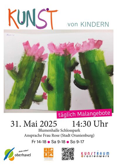 Kinderkunst in der Blumenhalle 2025