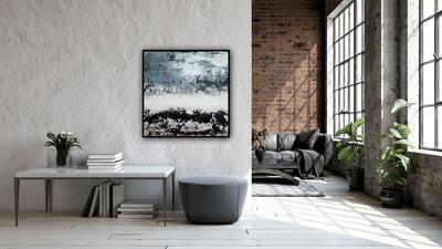 'Himmel für Zugvögel'
Serie: Zugvögel 2026 
100 x 100 cm 
für 2.600 Euro