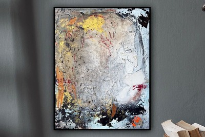 Studie Collage 2026
einfach experimentiert mit Asche u.v.m.
40 x 50 für 300 Euro