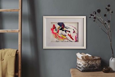 Die Erde atmet bunt II
Kleine Werke, 2026
42 x 32 cm für 150 Euro