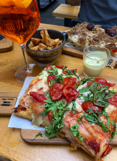 Food Porn: Food Pic eines Restaurantbesuchers