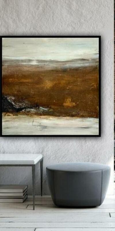 Gezeiten 2023 aus der Serie 'Ein Sack voll Asche' für 2.700 Euro, 100 x 100