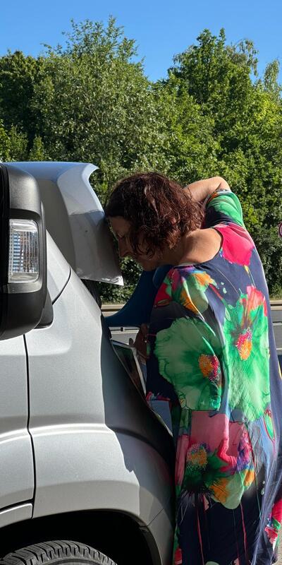 Danke an Ramona, die mit mir in ihrem Picky 15 Bilder von München nach Ostfriesland gefahren hat