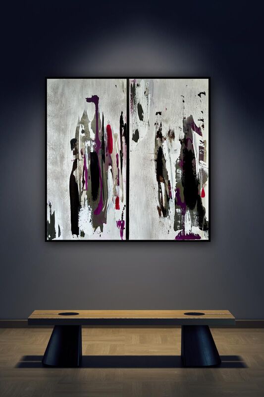 Ändere die Perspektive Vl 2024. Aus der Serie 'Perspektivwechsel' 2 x 40 x 80 für 1.500 Euro 