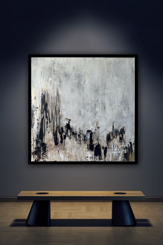 Ändere die Perspektive VIII 2025. Aus der Serie 'Perspektivwechsel' 100 x 100 für 2.500 Euro