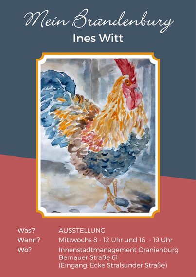 Ausstellung Ines Witt Stralsunder Str Oranienburg