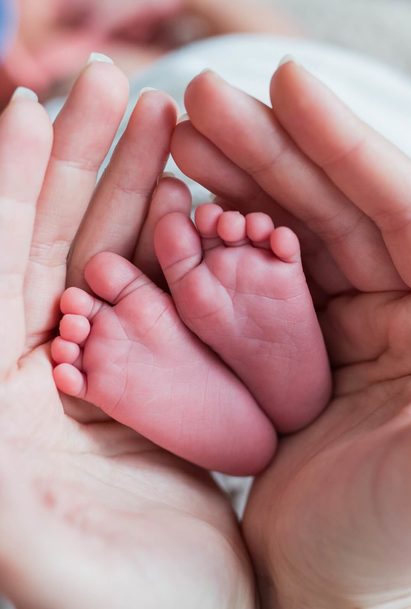 Kraamzorg Gerian Duiven, Hoe werkt het pagina baby voetjes in hand