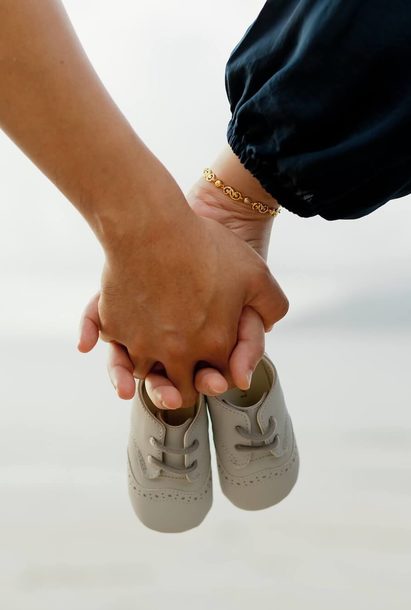 Kraamzorg Gerian Duiven, Goed om te weten pagina baby schoentjes in hand