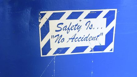Safety is no accident