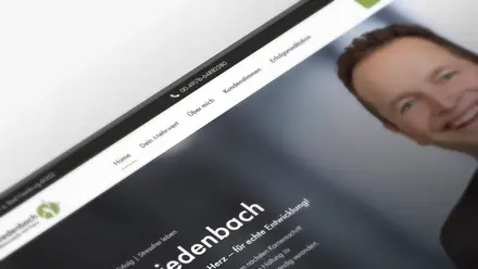 Vorschau der Website von Michael Biedenbach