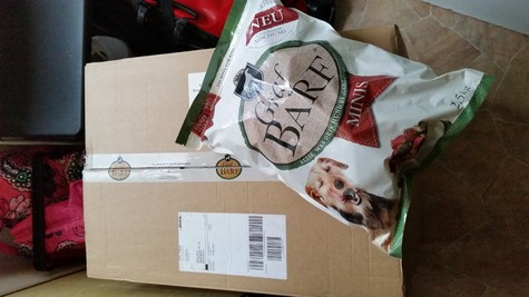 Das Testpaket von Graf BARF enthielt 25 kg TK-Rindfleisch