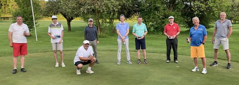 Die Brutto- und Netto-Sieger des Mens-Day am 2. Juni 2021