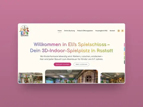 Vorschau der Website von Eli's Spielschloss