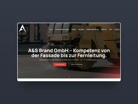 Vorschau der Website von A&S Brand GmbH